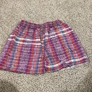 Colorful shorts